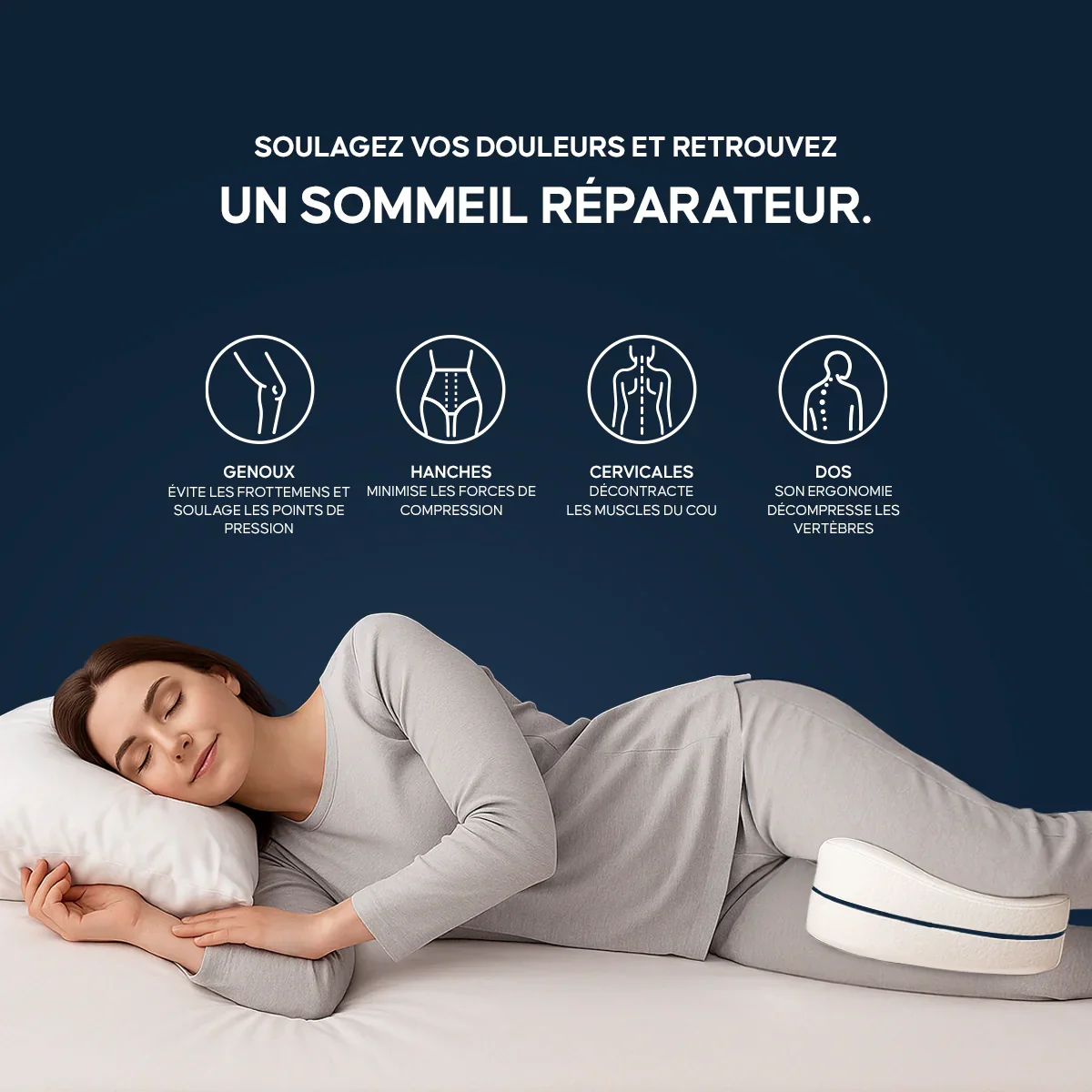 Coussin Lombaire Ergonomique Soya - Image 3