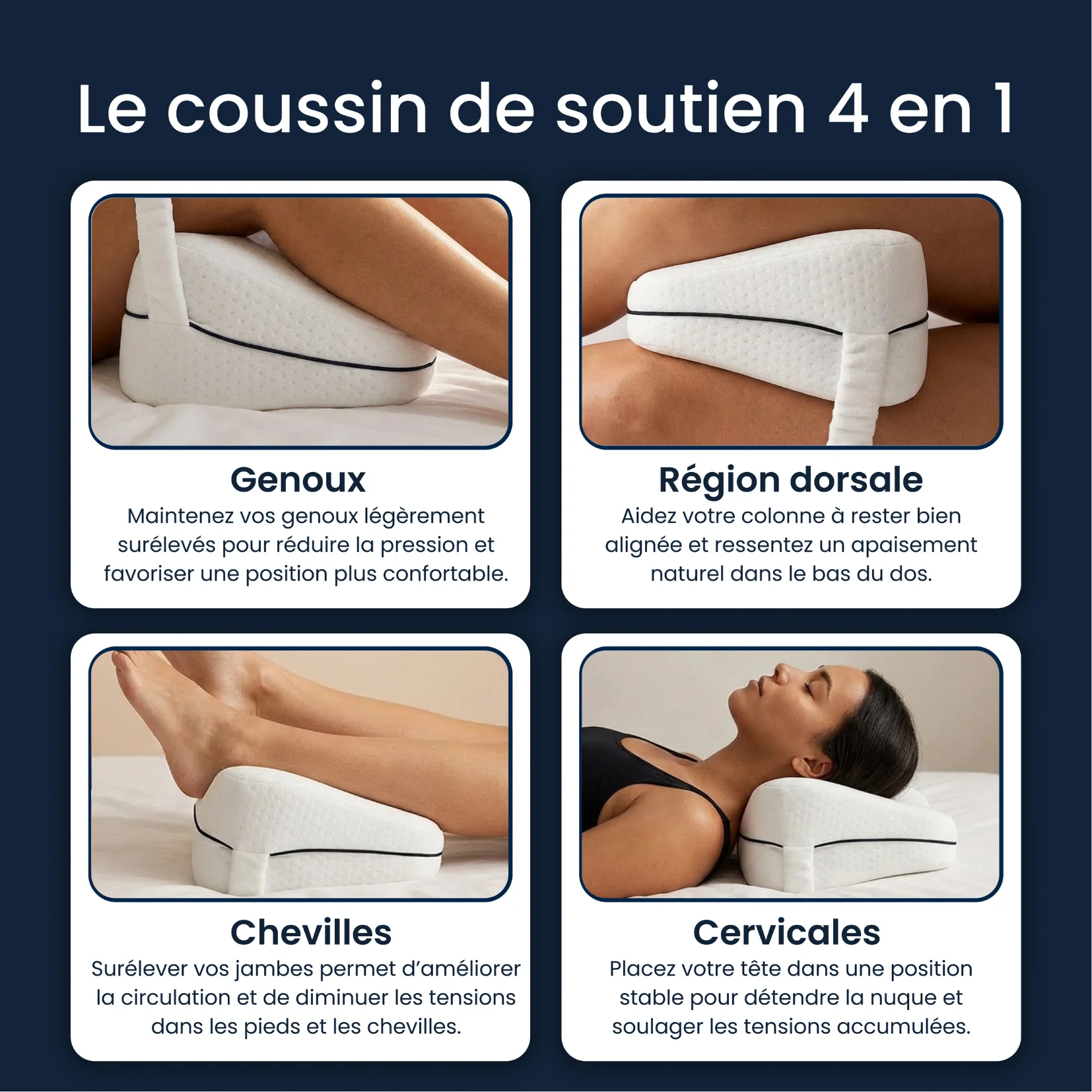 Coussin Lombaire Ergonomique Soya - Image 5