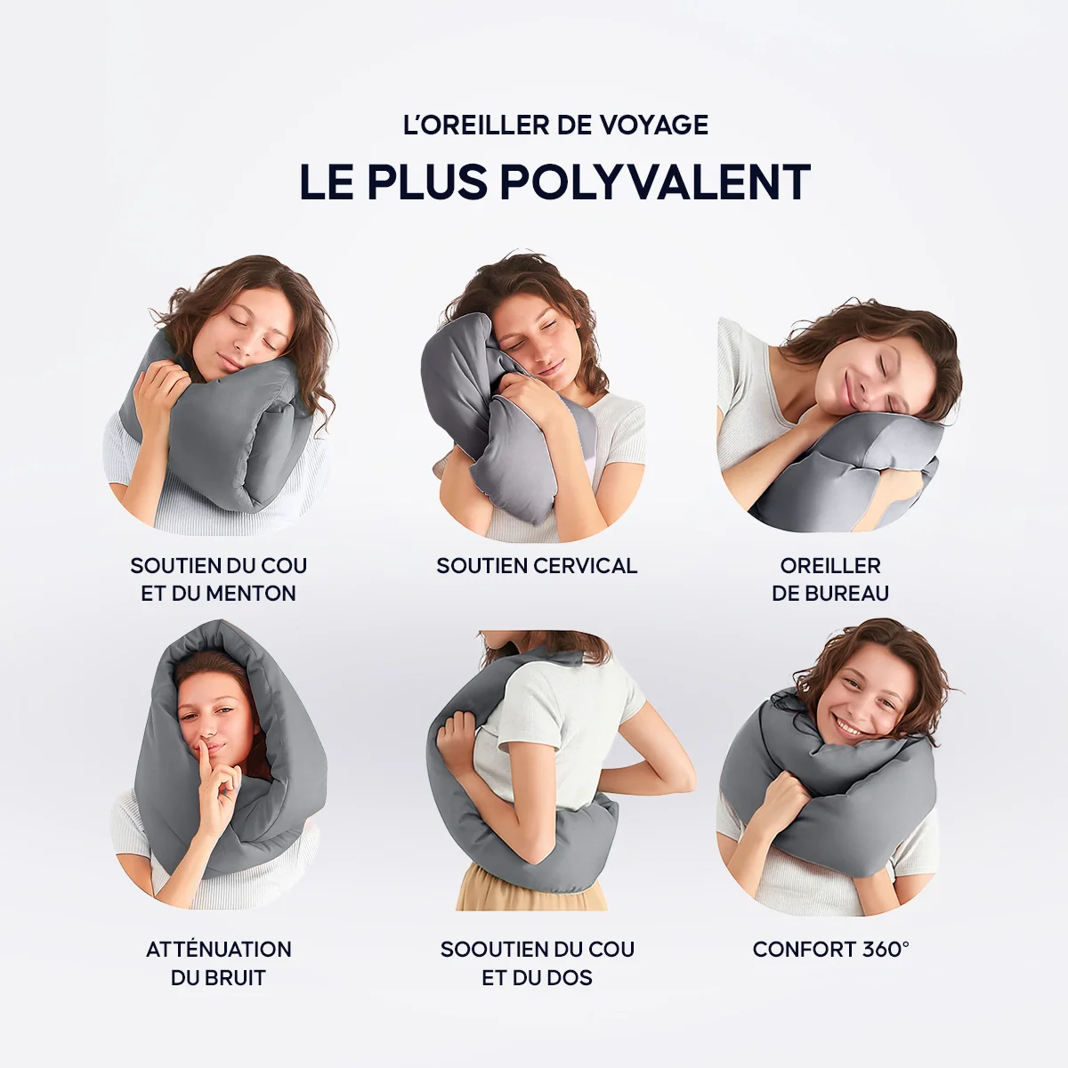 Oreiller de Voyage Ergonomique Soya - Image 3